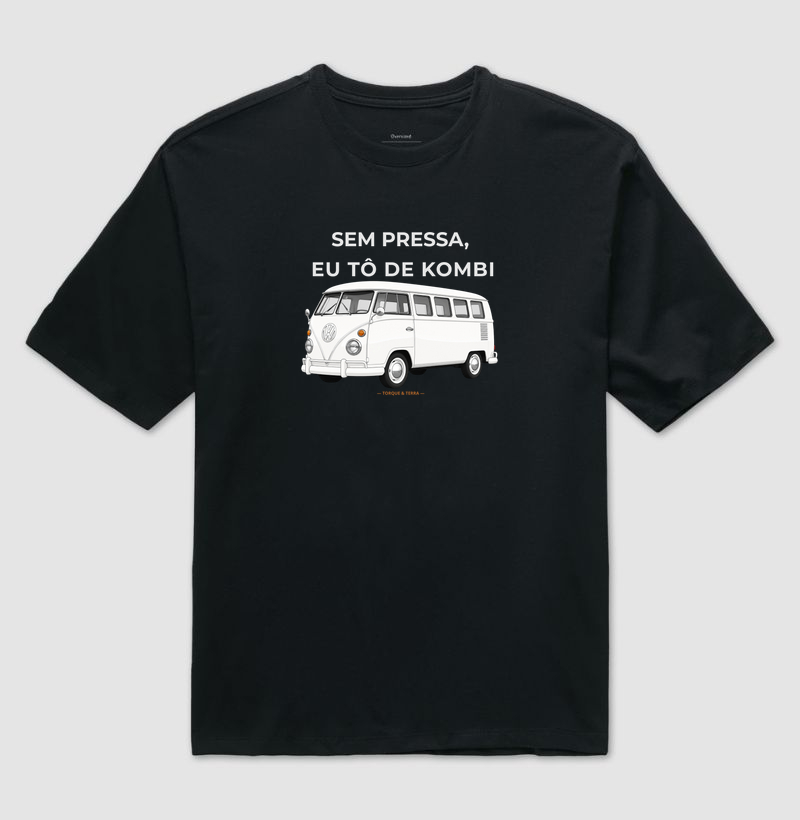 Sem pressa, eu tô de Kombi - branca