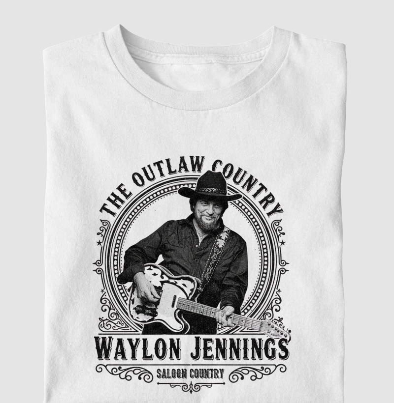 Saloon - Waylon Jennings Branca II