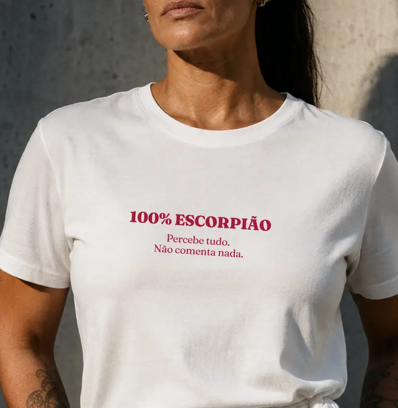 Escorpião - Percebe tudo, não comenta nada