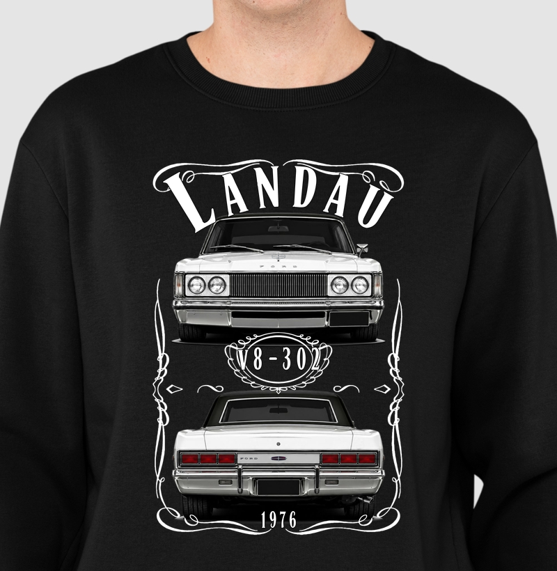 Suéter moletom Landau vintage
