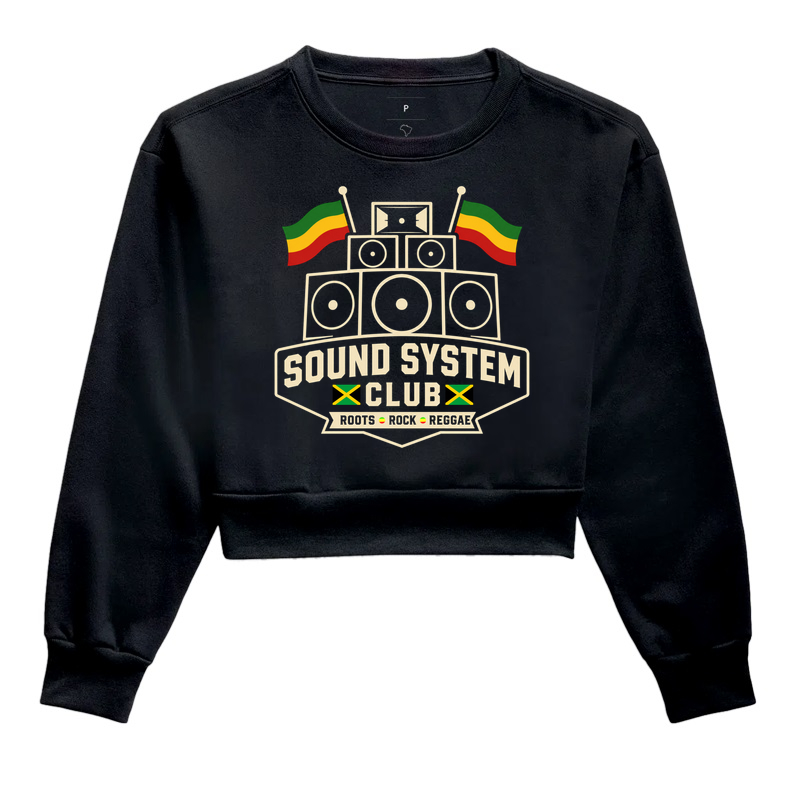 Jamaican Sound System Club - Cropped Moletom