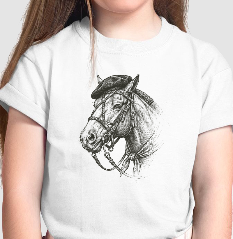 Camiseta Cavalo Crioulo - Identidade de Campo