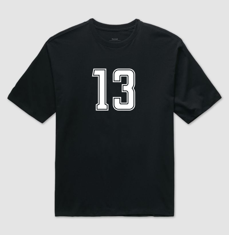 Número da Sorte II - Camiseta Oversized