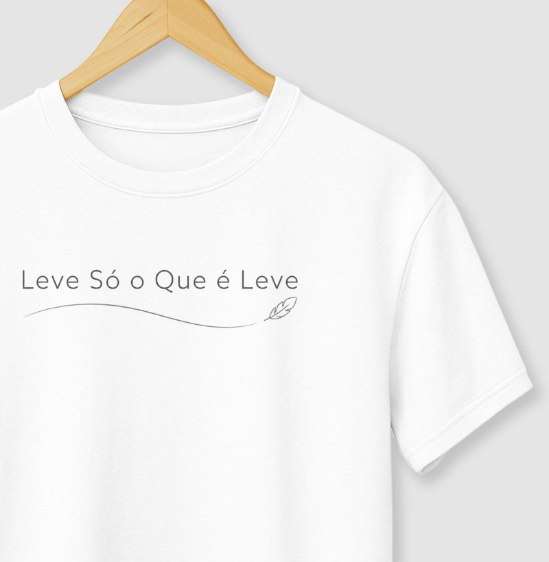 Leve só o que é leve