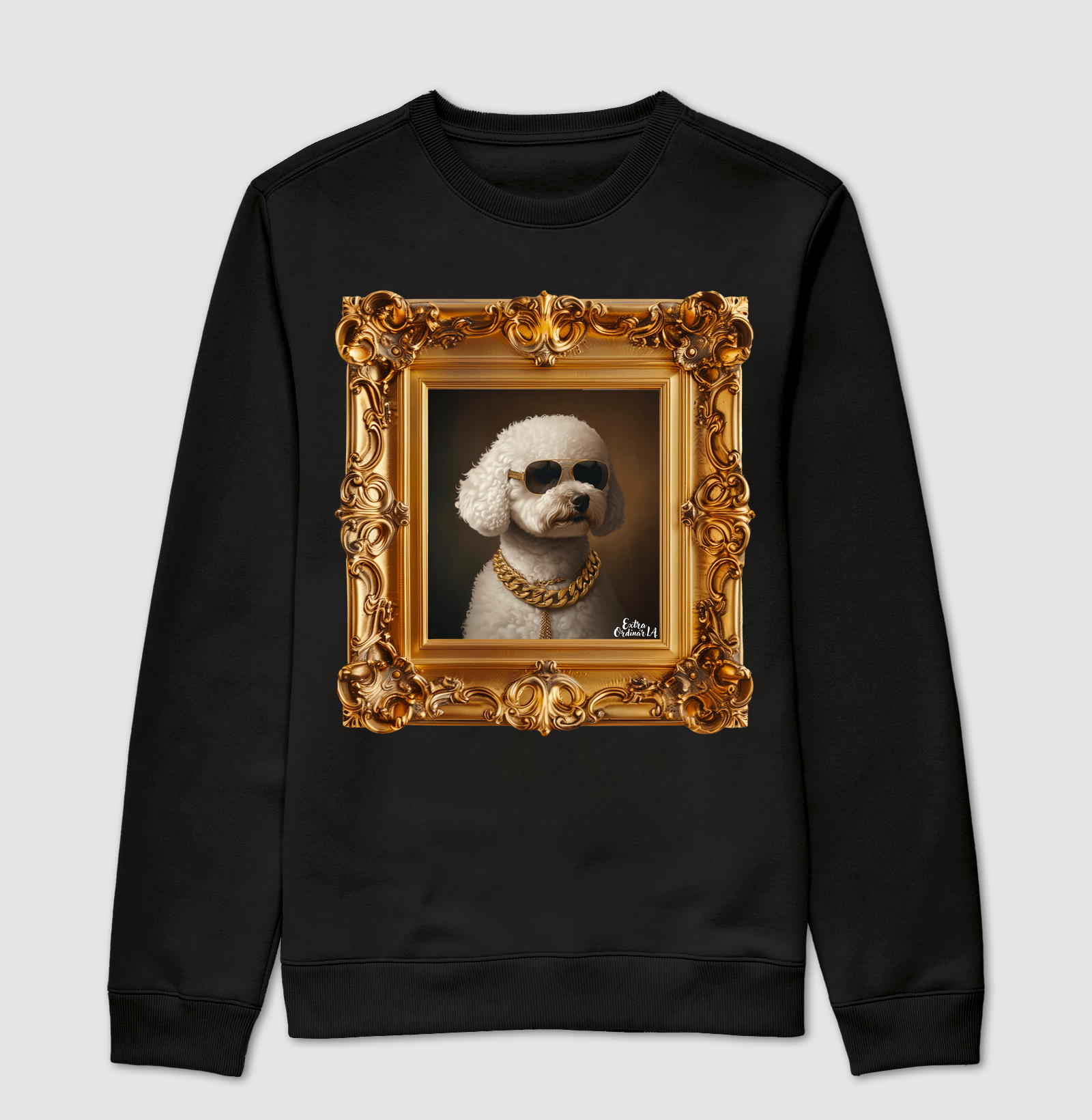 Quadro Poodle de Oculos