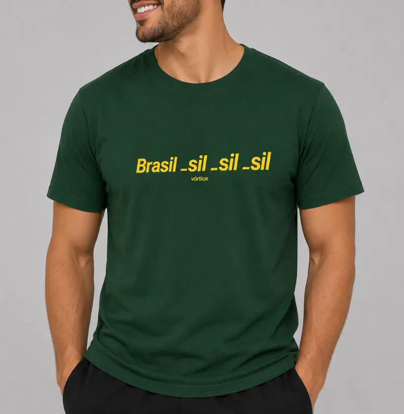 T-shirt - Brasil-sil-sil-sil