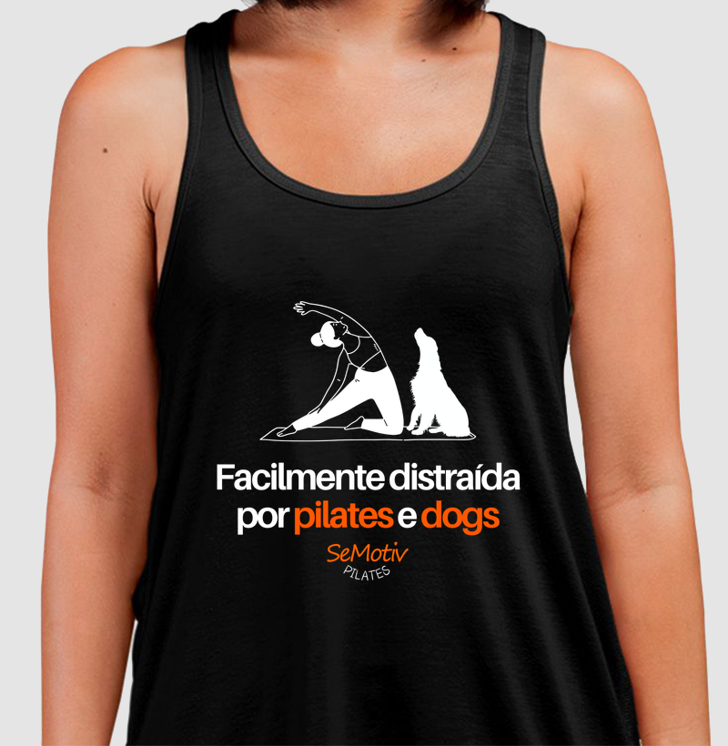 Facilmente distraída por pilates e dogs