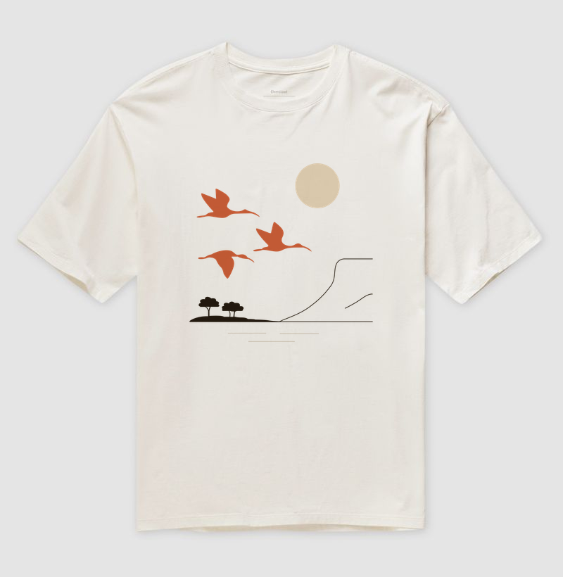 Revoada dos Guarás - Camiseta Oversized