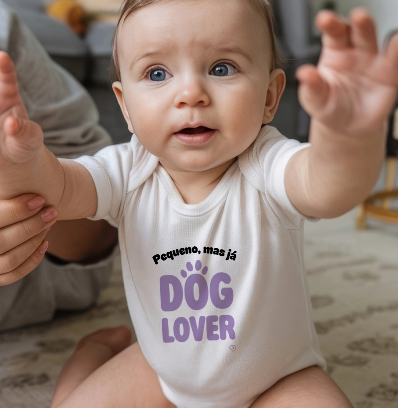 Pequeno, mas já Dog Lover