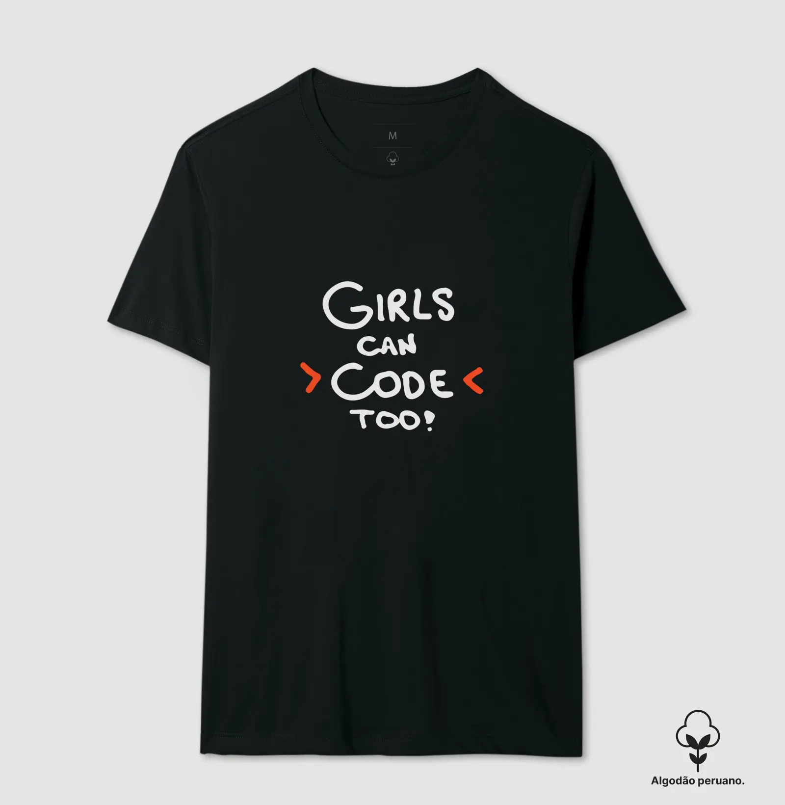 Camiseta Premium Girls Can Code