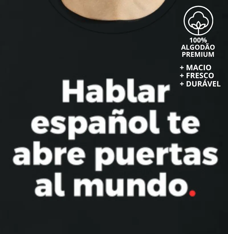Camiseta Hablar Espanol