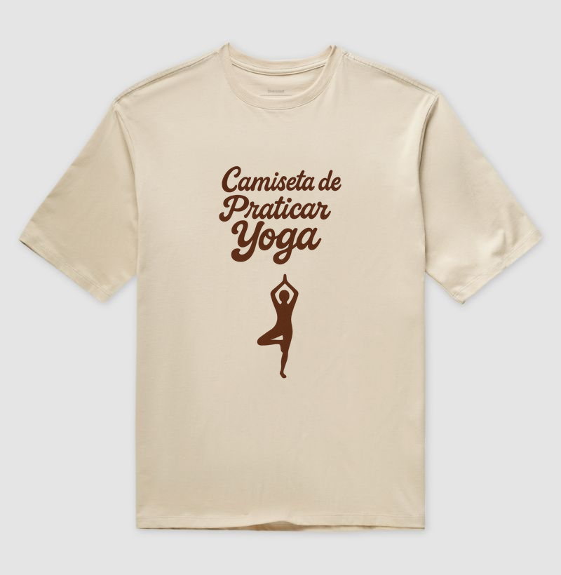 Camiseta de Praticar Yoga 1