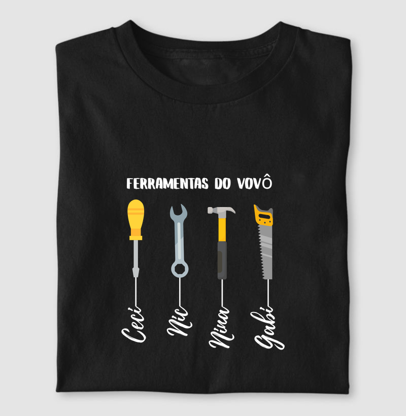 Ferramentas do Vovô - Ceci, Nic, Nina e Gabi