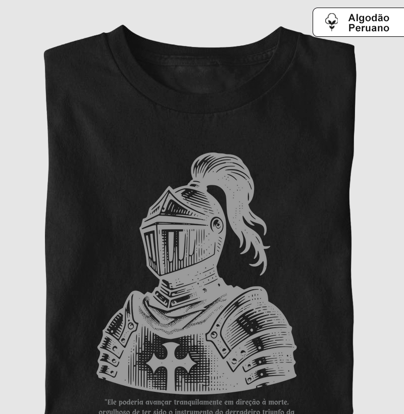 Camiseta Algodão Peruano Cavaleiro da Ordem