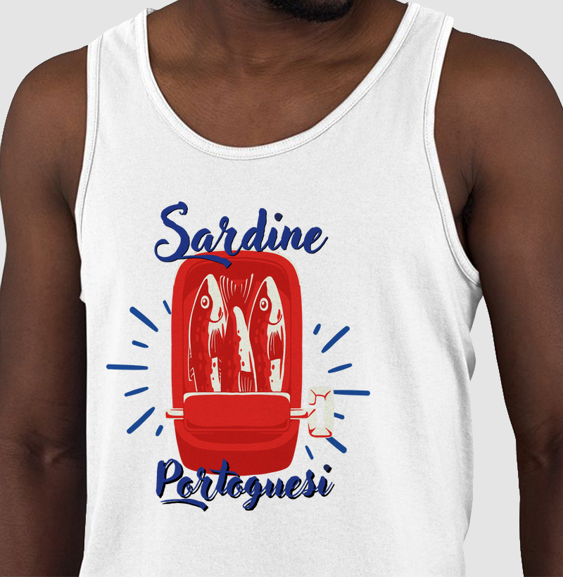 Camiseta Regata Tendência - Sardine 