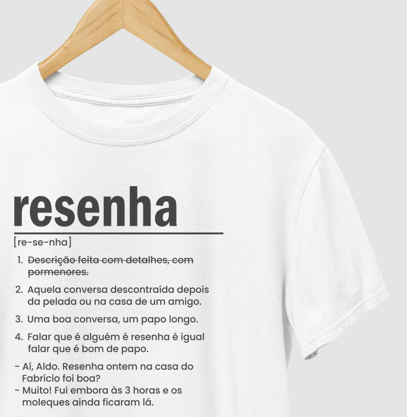 Significado de Resenha