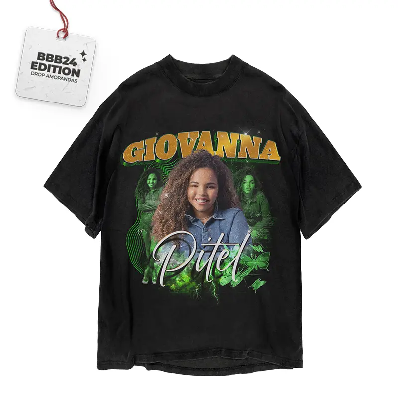 Camiseta - Giovanna Pitel [BBB24 Vintage Edition]