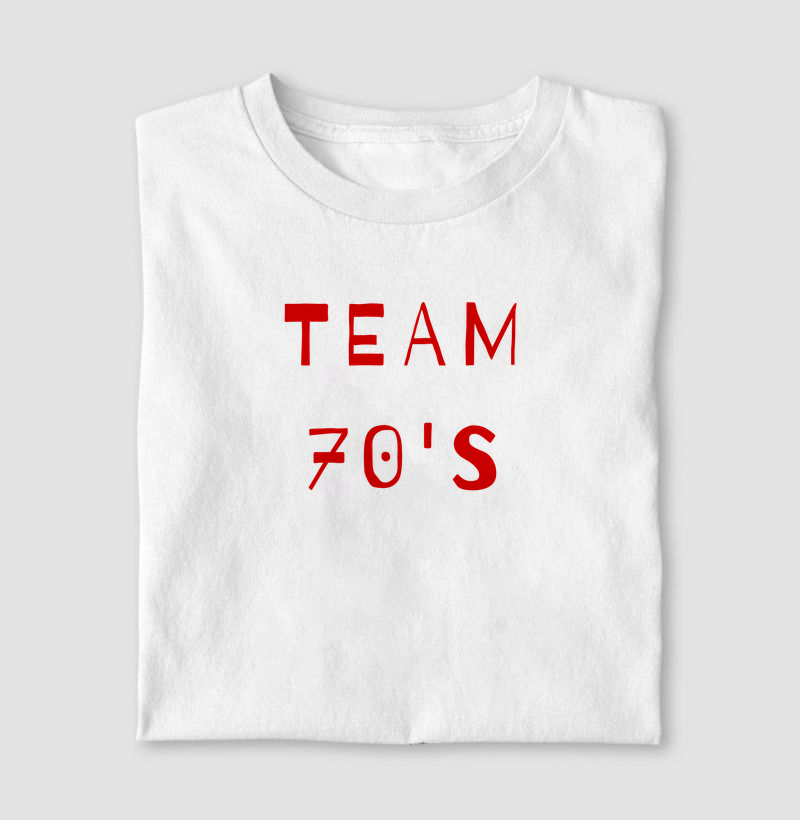 TEAM 70's - Camiseta
