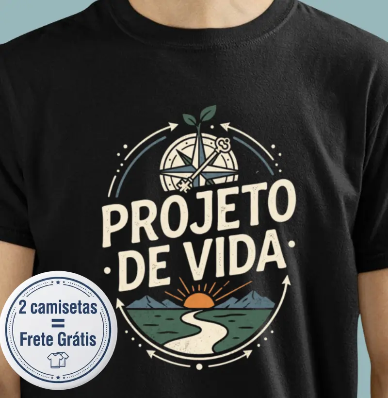 Camiseta Premium Projeto de Vida