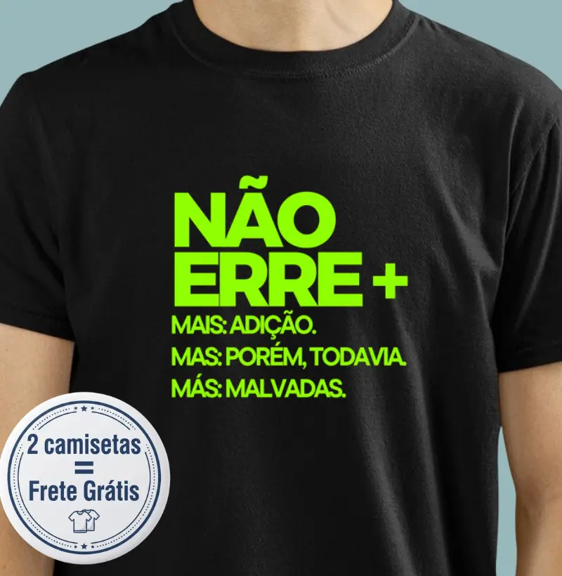 Camiseta Premium Português/Literatura