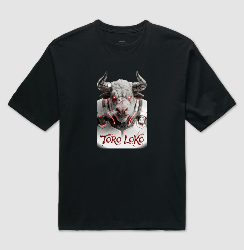 Camiseta Oversized Bragantino - Toro Loko