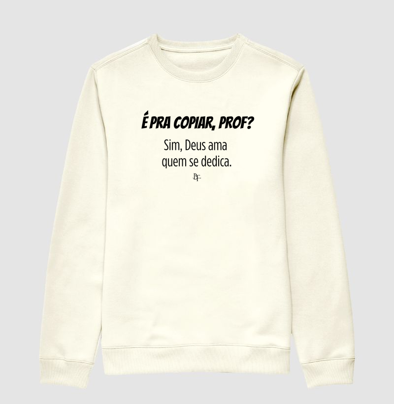 É pra copiar, PROF? 