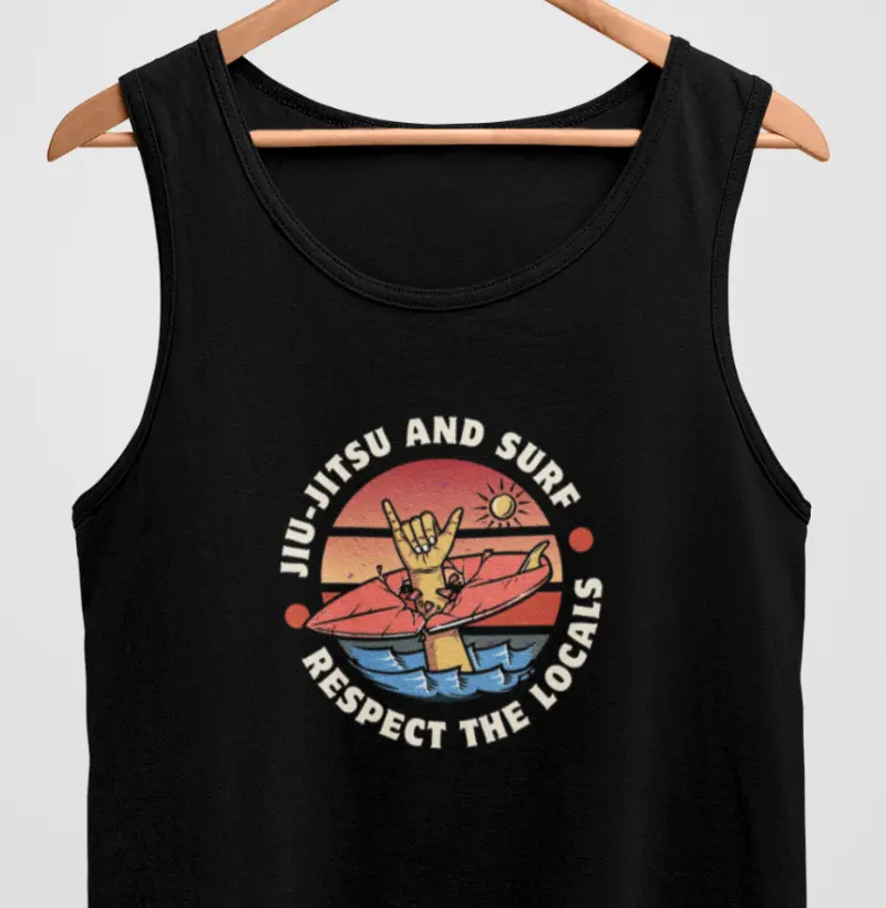 TankTop Jiu-Jitsu Respect The Locals