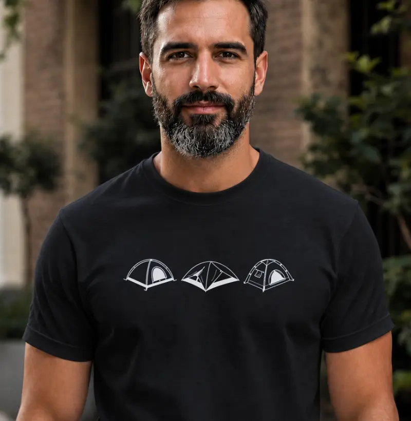 Camiseta Alma Outdoor | Coleção de Barracas