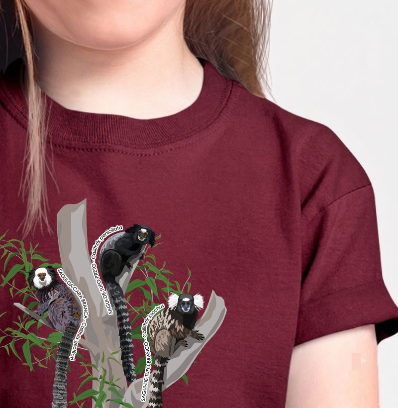 Camiseta Infantil Saguis