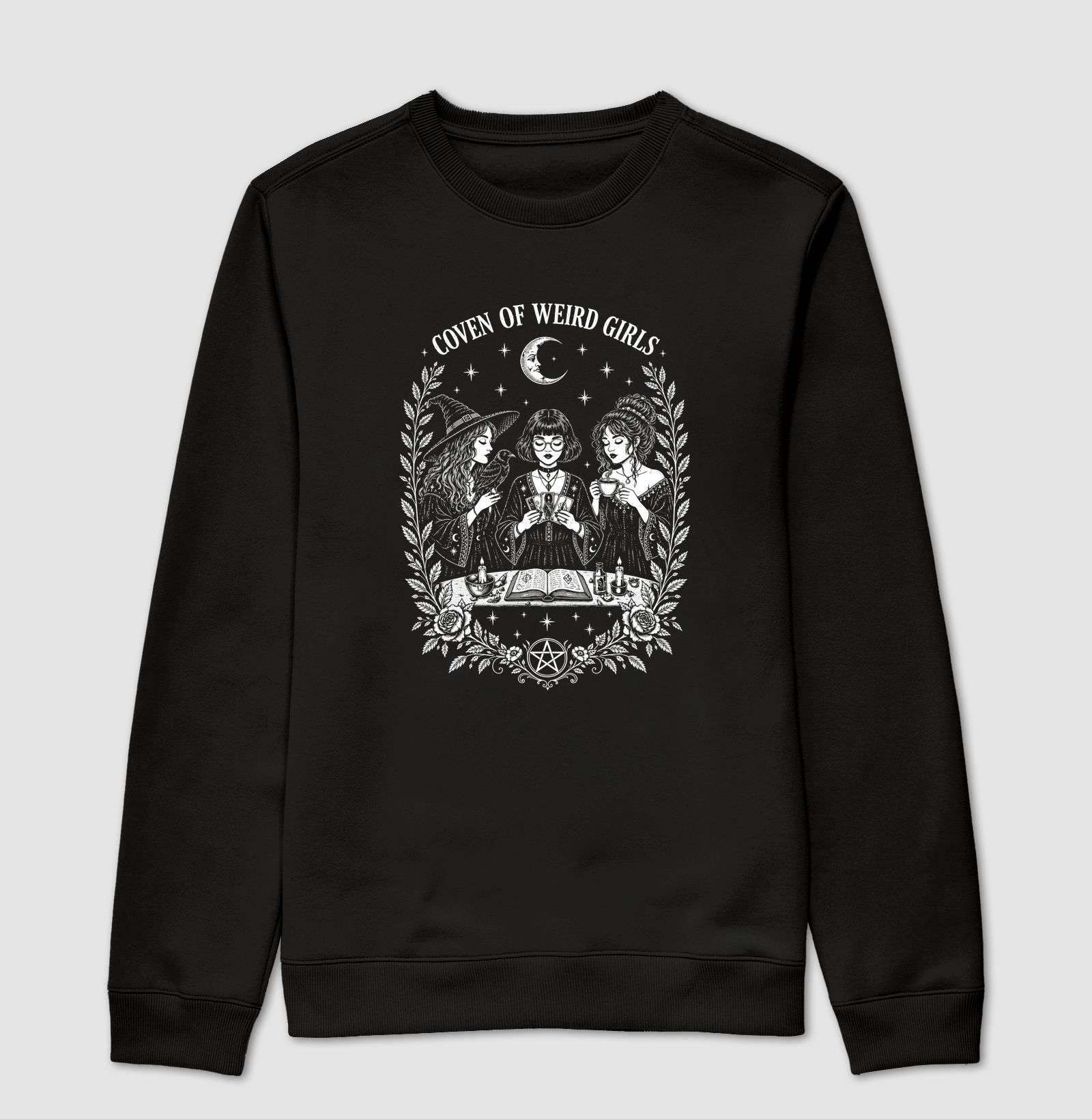 Coven of weird girls - Suéter Moletom