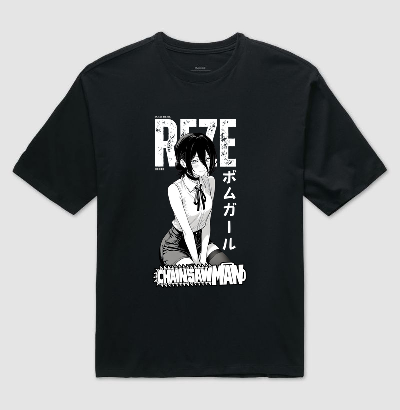 Camiseta Oversized Ryuzen — Bomb Girl