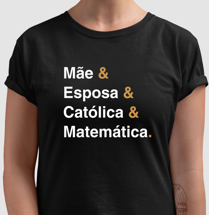 Mãe Católica e Matemática