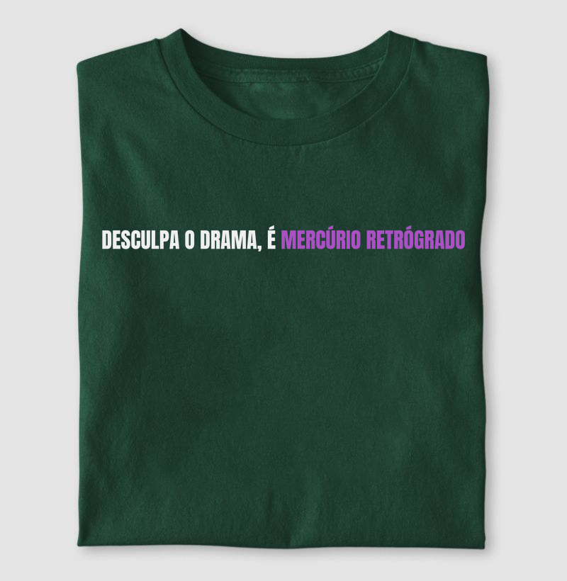 Desculpa o drama, é Mercúrio retrógrado