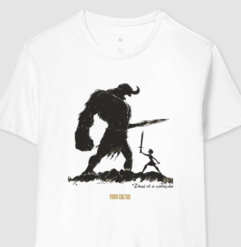 CAMISETA "DAVI E GOLIAS"