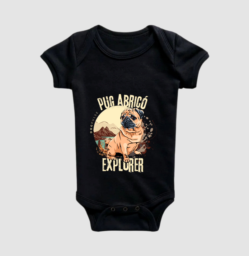 Body Infantil Dog Pulse Pug Abricó Explorer – Joyful Journeys