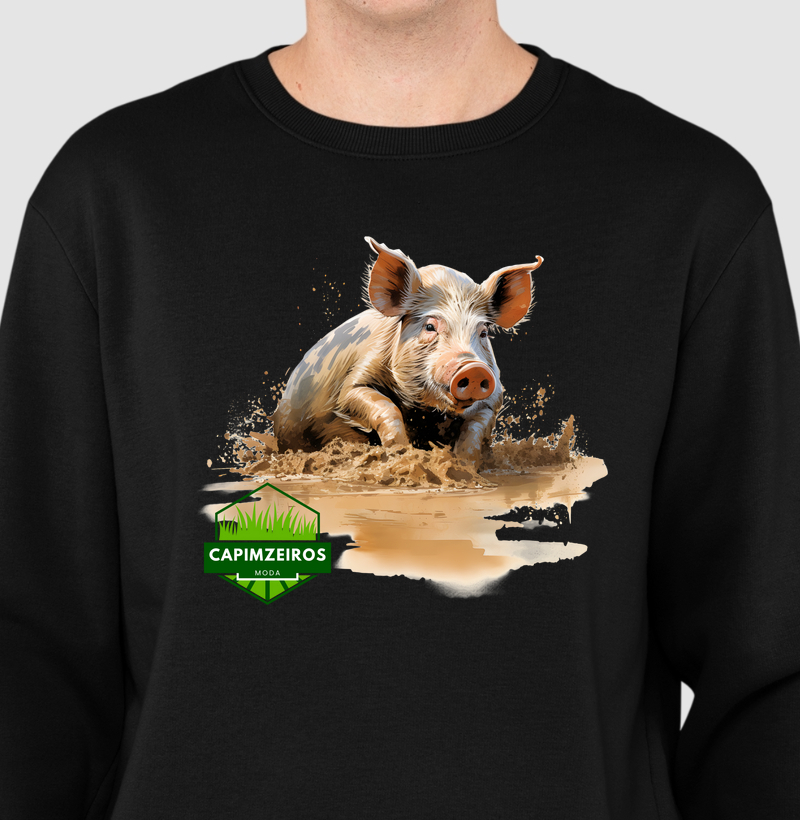 Suéter Moletom Capimzeiros - Porcos & Leitões 8