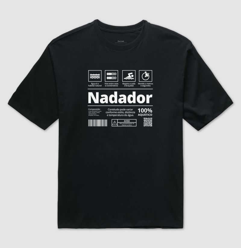 Rótulo Nadador