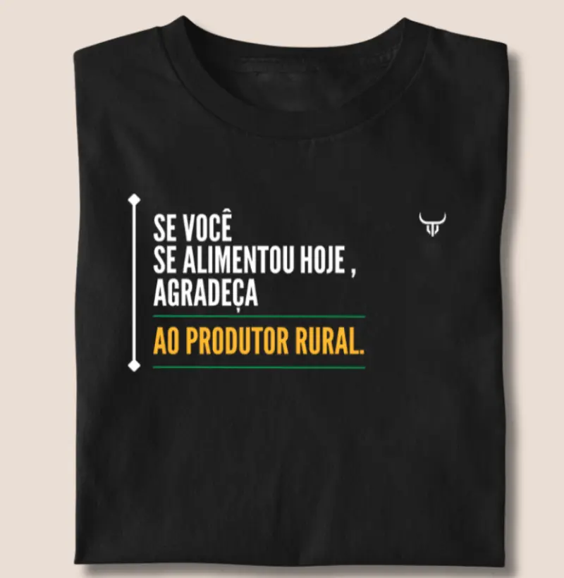 Agradeça ao produtor rural 