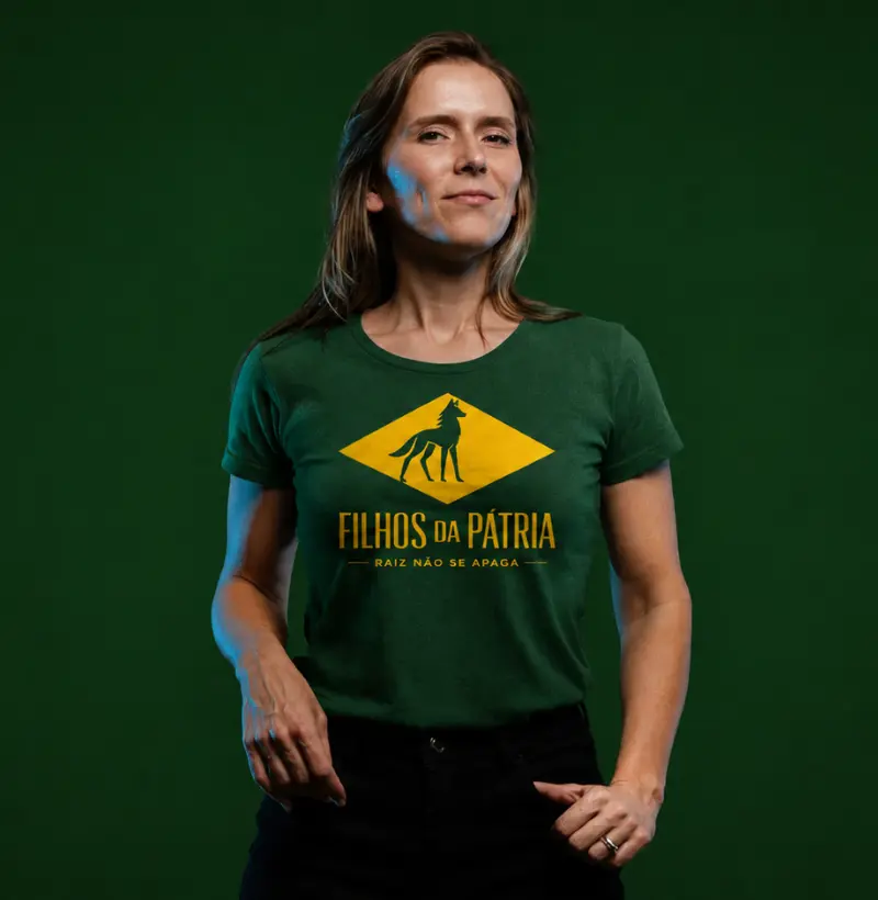 Camiseta Fundadora Filhos da Patria Verde