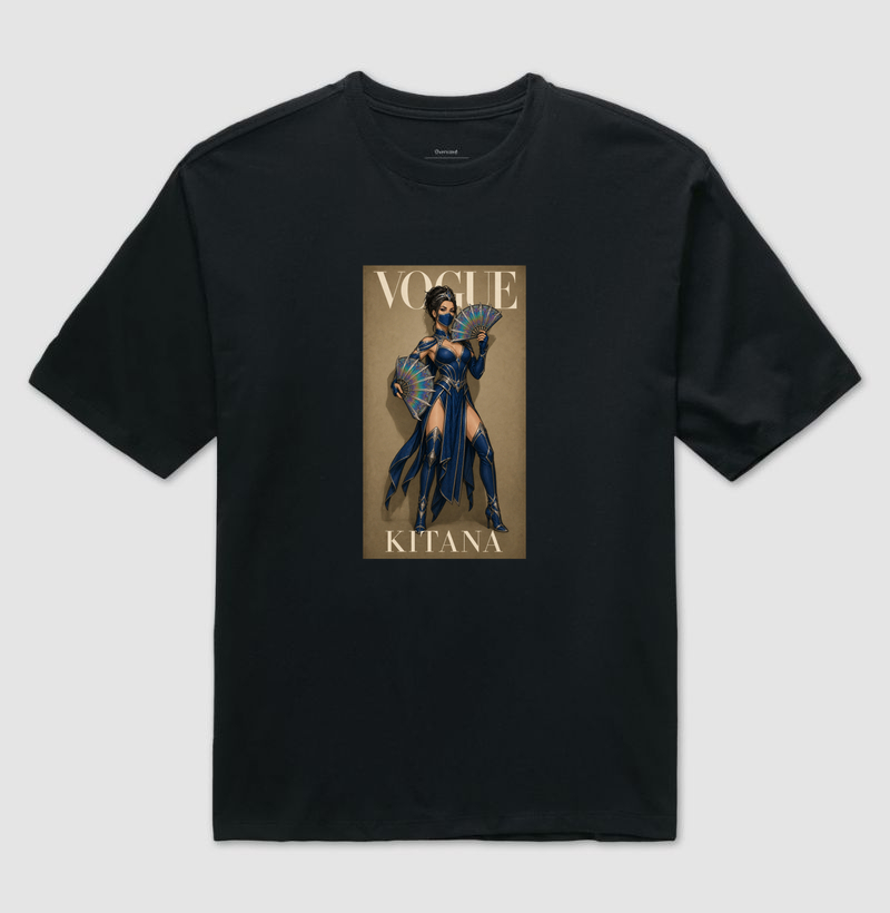 Vogue Kitana | Coleção Ô Bicha - Camiseta Oversized