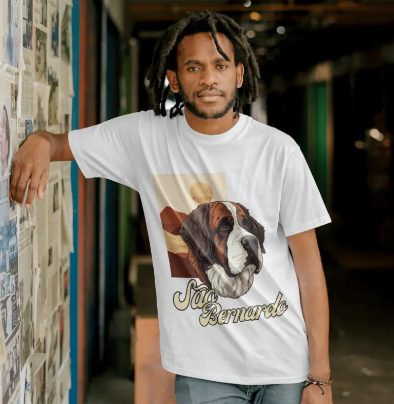 Camiseta São Bernardo Busto Dog Pulse