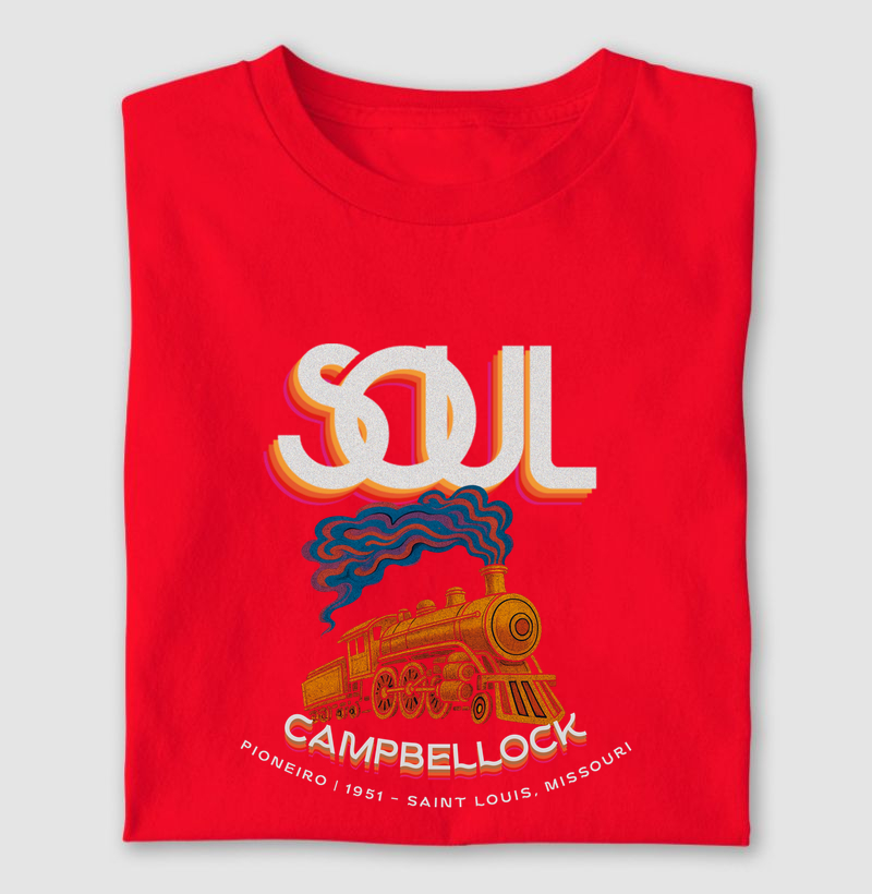 Coleção Alle Bruno - Campbelocking - Camiseta - 100% Algodão 