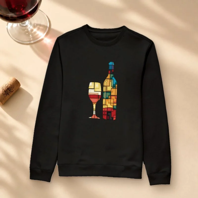 Moletom A Arte do Vinho - Suéter Moletom