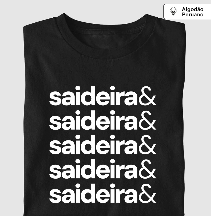 Algodão Peruano - Saideira & Saideira