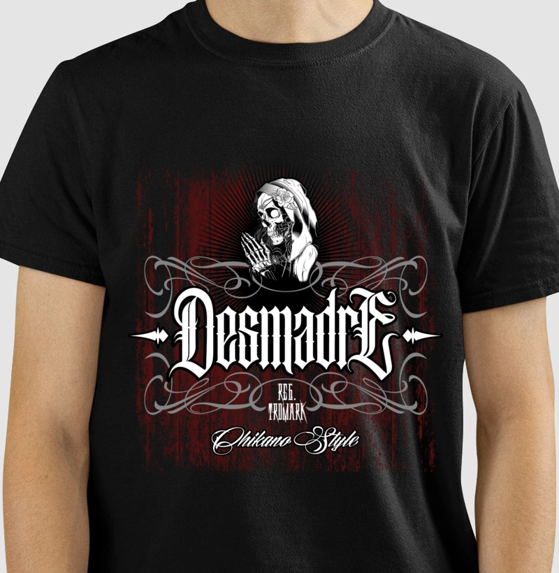 Camiseta Desmadre Chicano Style