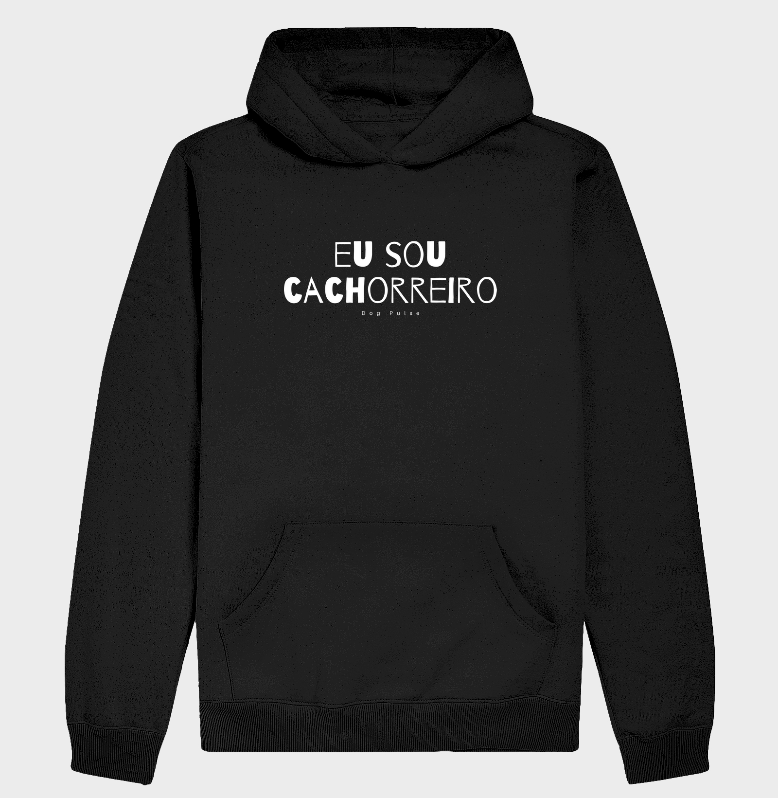 Hoodie Moletom Dog Pulse - Eu Sou Cachorreiro