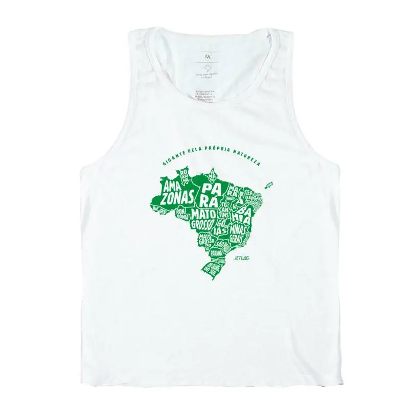 Gigante pela própria natureza - Personalizável - mapa verde