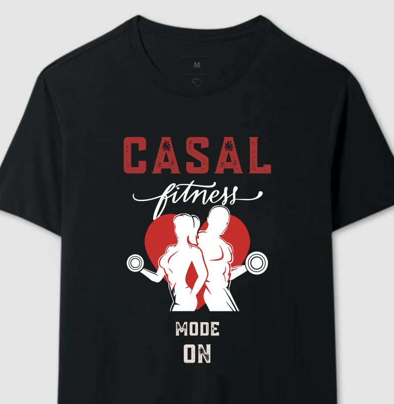 Casal fitness mode on