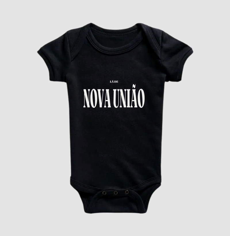 Nova União | Tipografia RO - Body Infantil