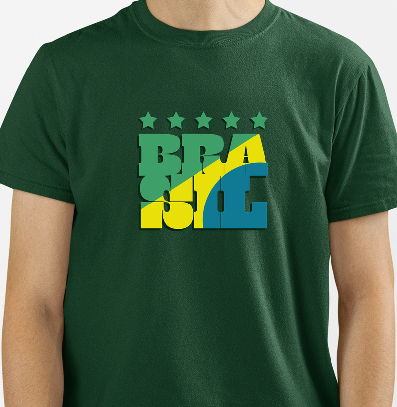 Camisa Masculina Brasil V2